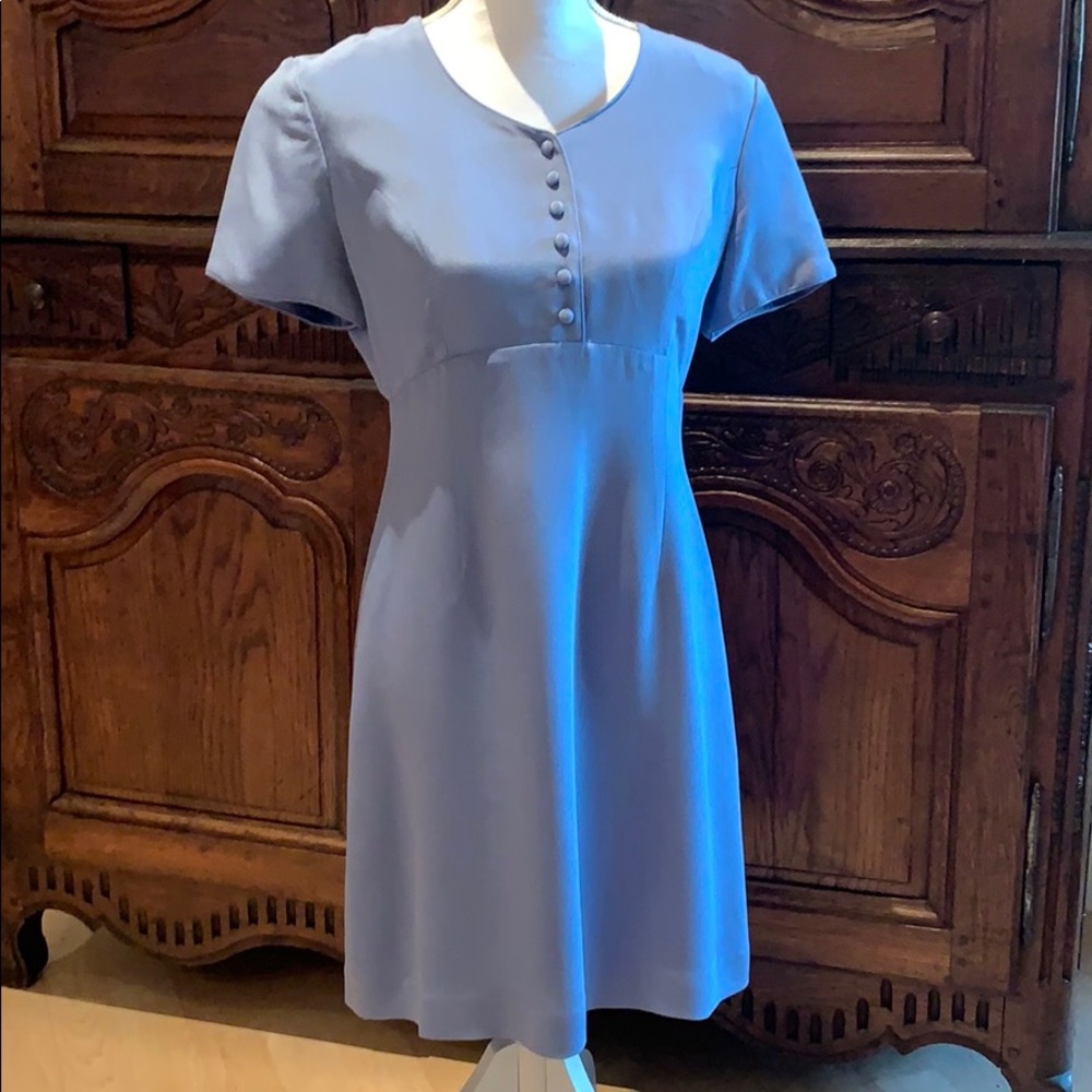 Lavender silk dress